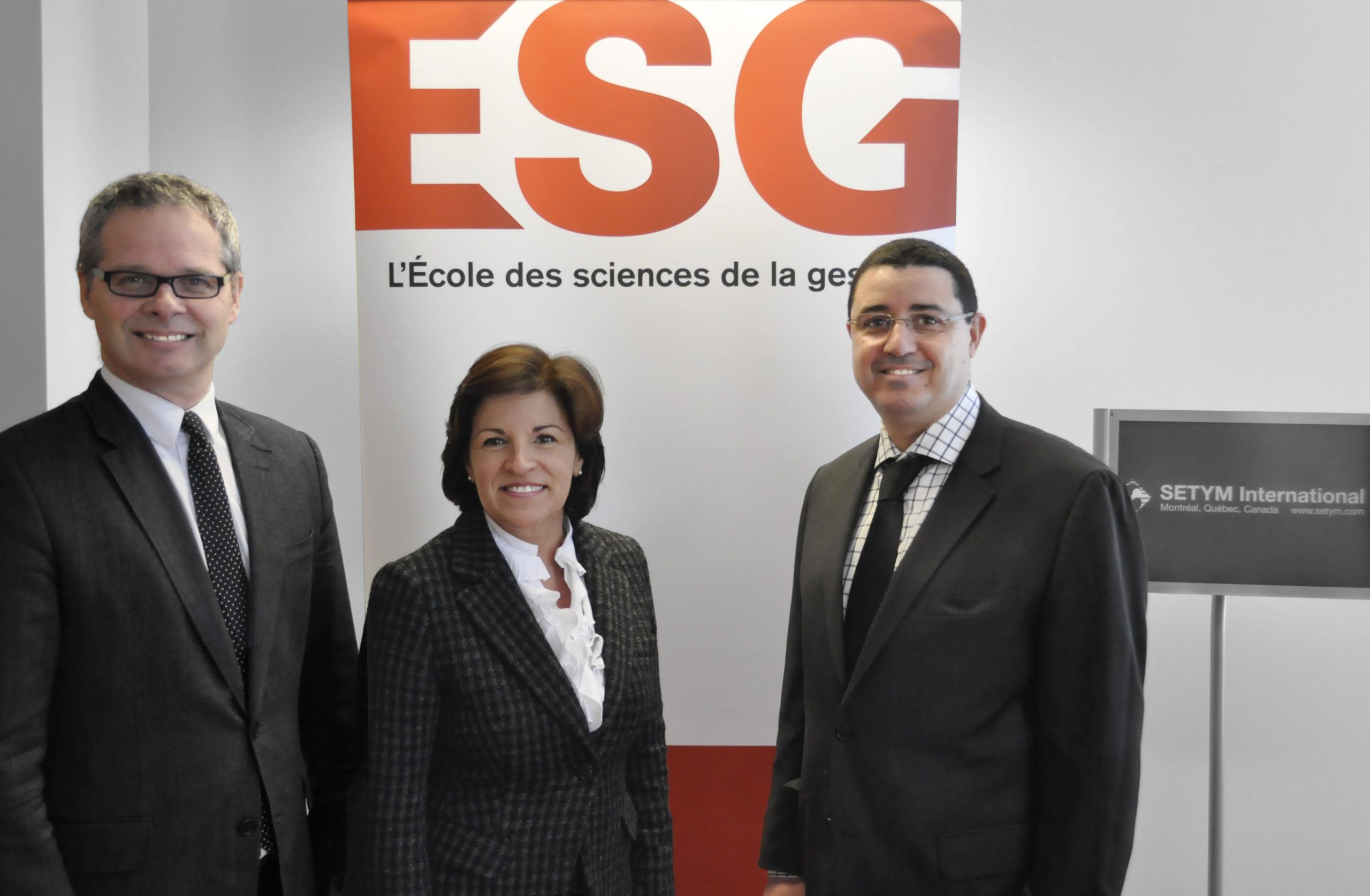 L’ESG UQAM et SETYM International s’unissent pour la formation en gestion de cadres en provenance des pays émergents et en développement