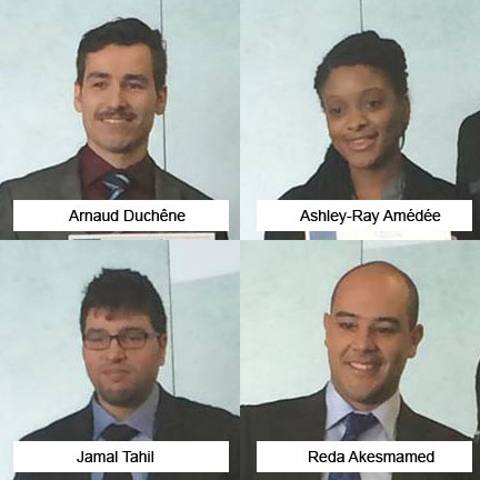 PRMIA  remet quatre de ses bourses à des étudiants de l’École