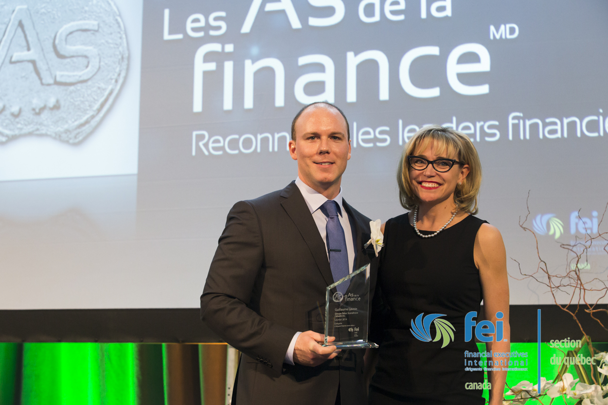 Le diplômé Guillaume Lavoie est lauréat du concours «Les As de la finance 2014»