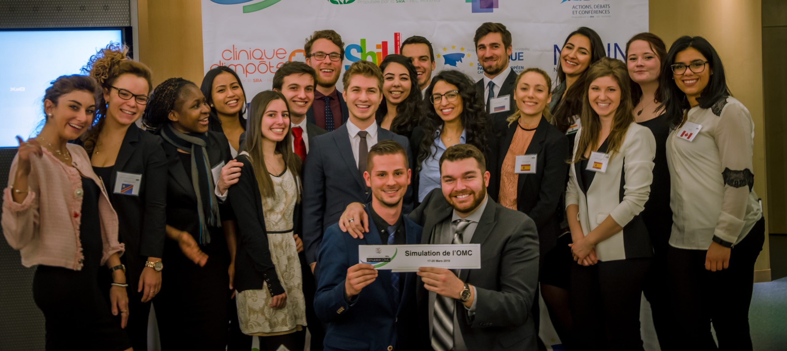 4 podiums pour les étudiants de l’ESG à la simulation de l’OMC