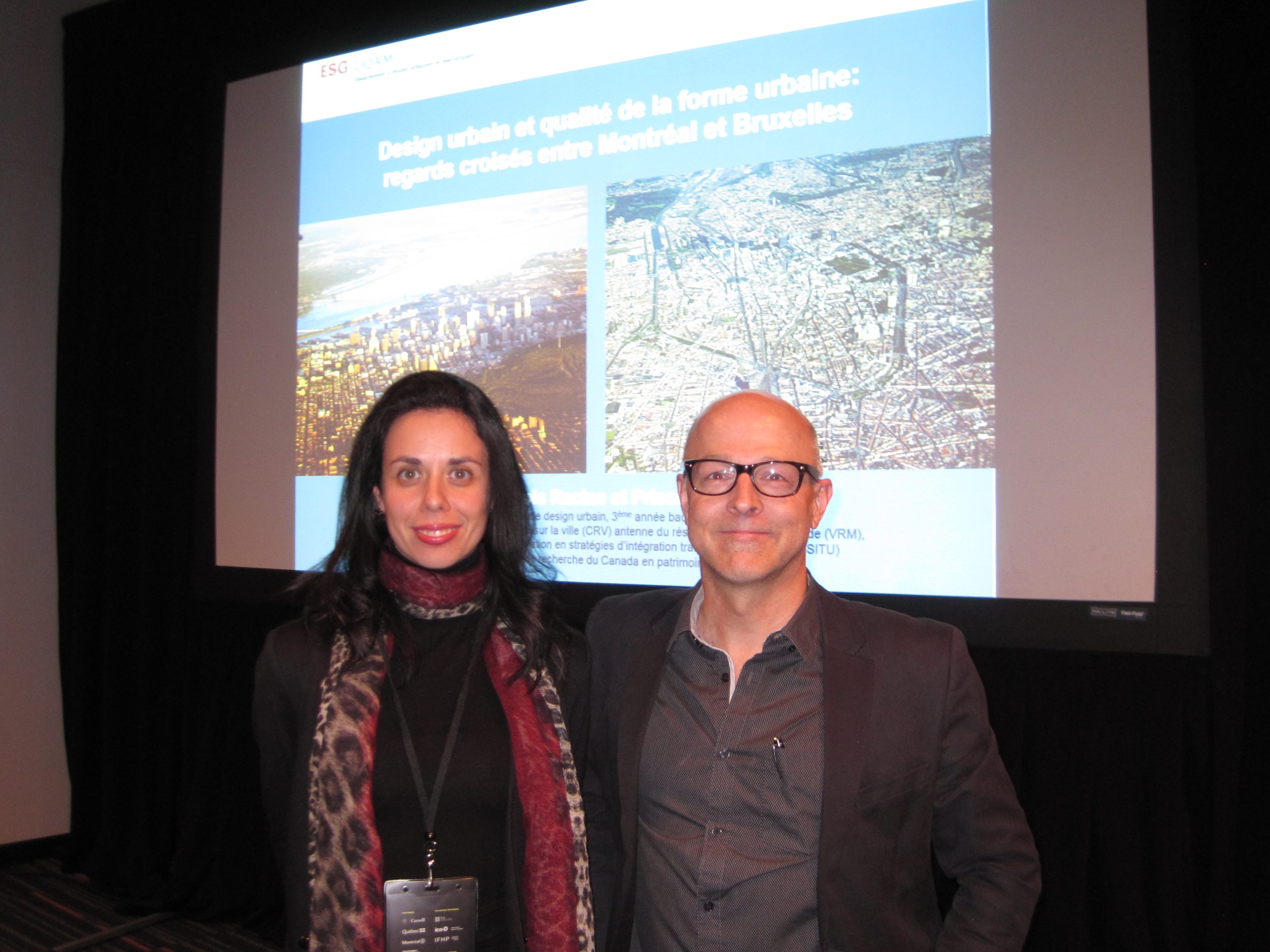 Deux professeurs de design urbain au Sommet Mondial du Design