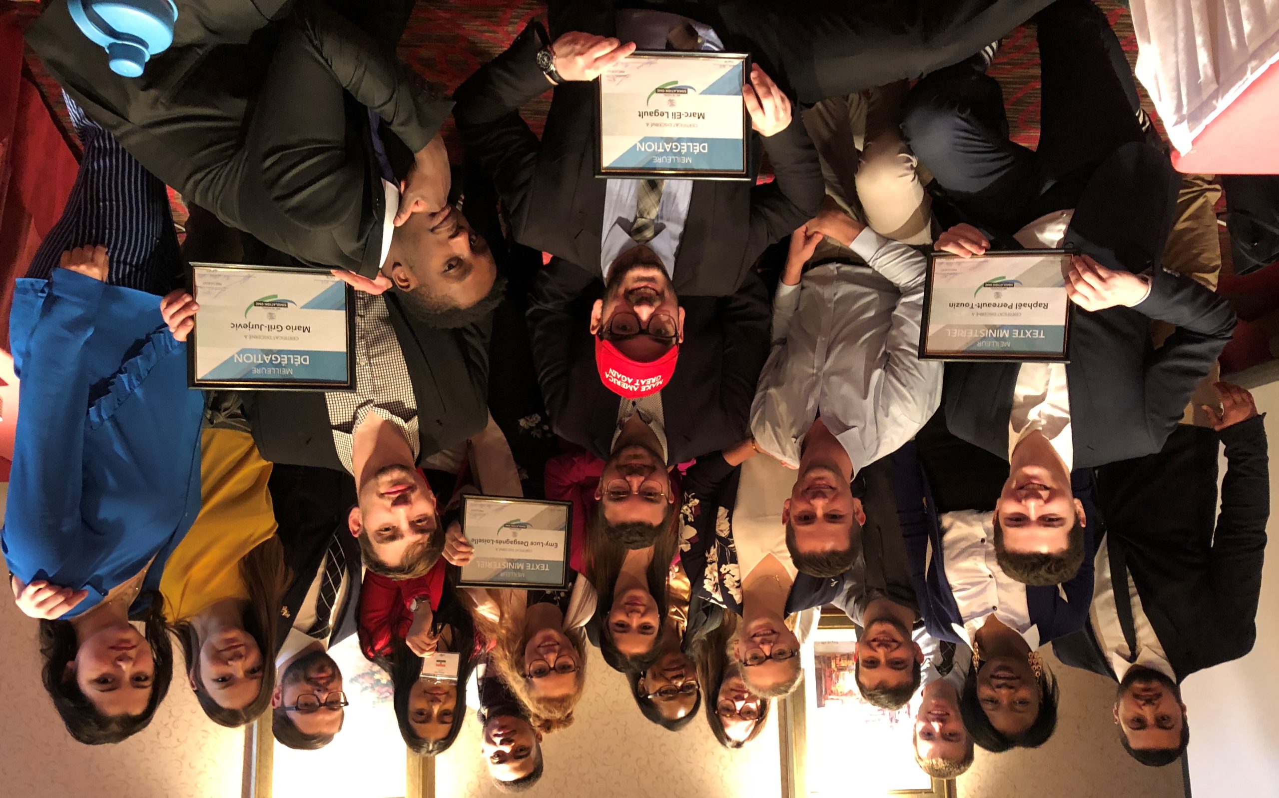 Simulation de l’OMC : la délégation de l’ESG remporte 7 prix!