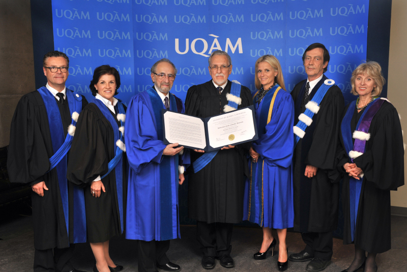 L&rsquo;UQAM décerne un doctorat honorifique à Jean-Claude Marsan