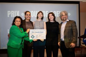 Une équipe de l’ESG UQAM remporte le Prix coup de cœur du Concours Villes et Jumeaux Numériques