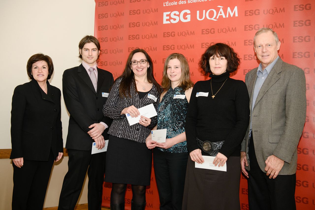 Remise des bourses de la Fondation UQAM à 41 étudiants de l&rsquo;ESG UQAM