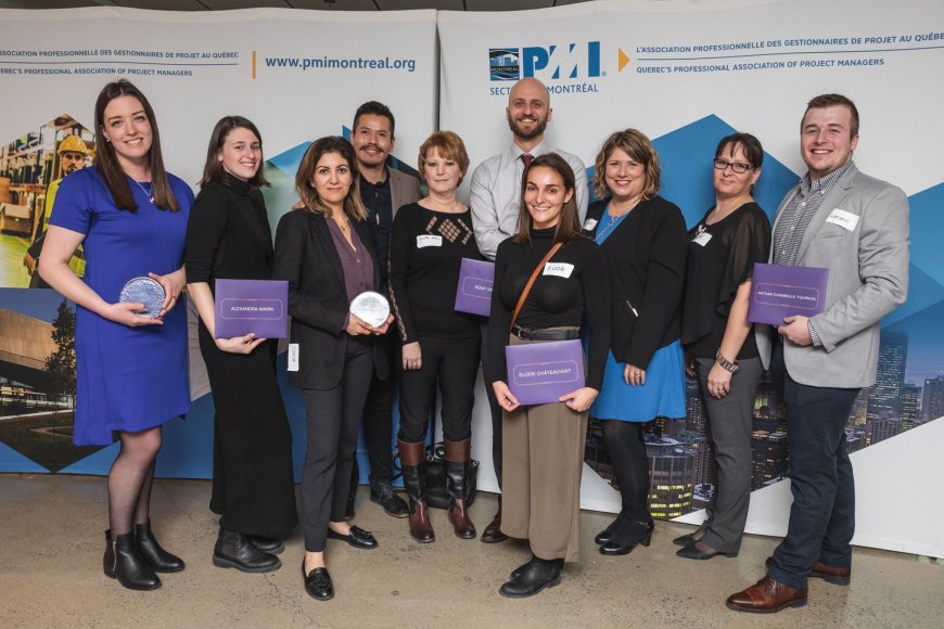 PMI-Montréal : Des étudiant.e.s et des diplômées de l’ESG UQAM sont récompensé.e.s