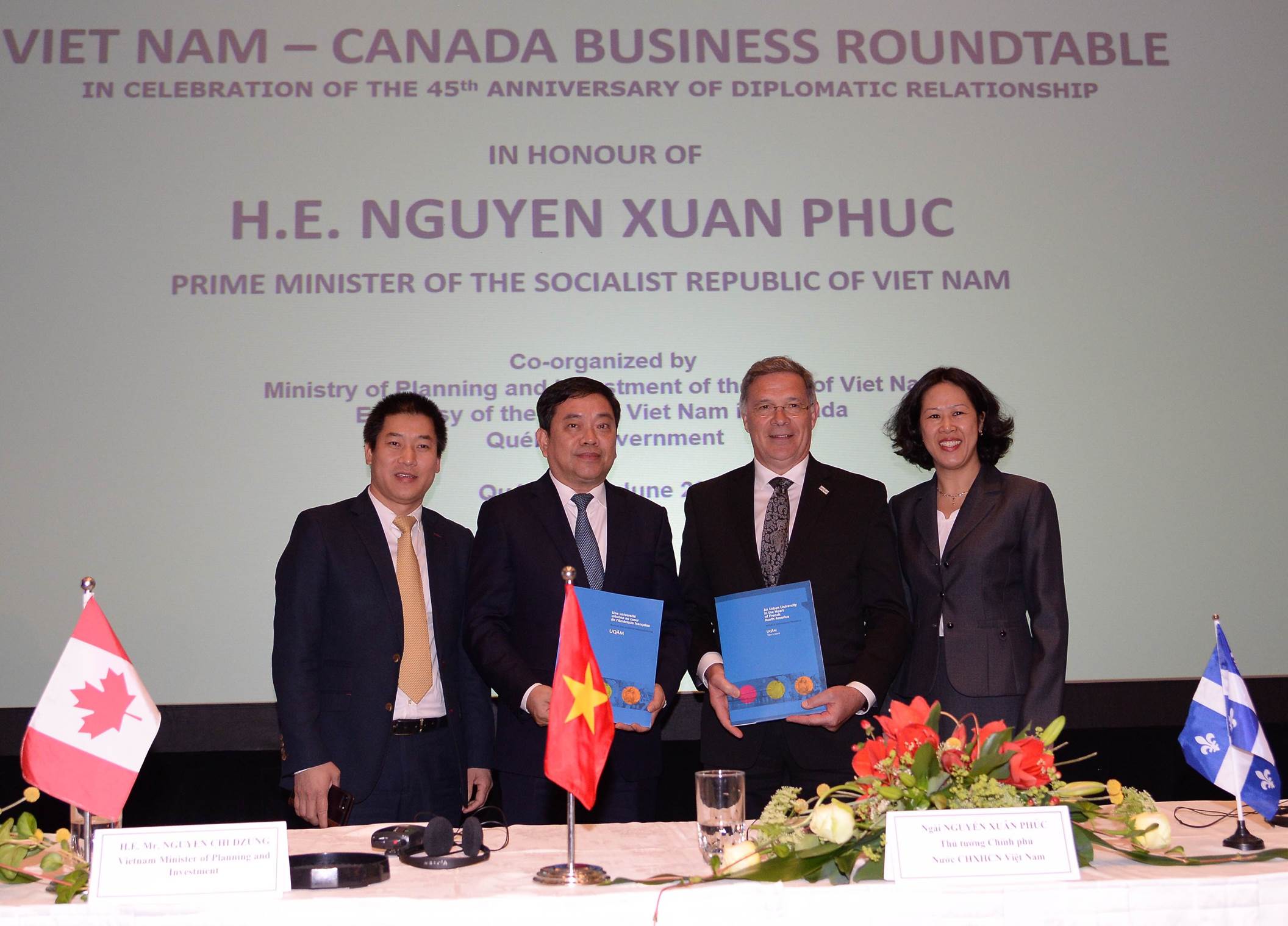 Signature d’une entente avec une université vietnamienne dans le cadre du G7