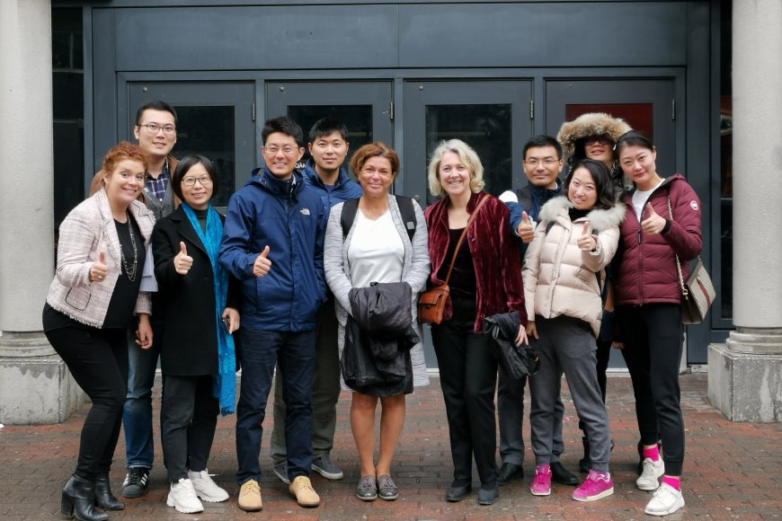 La onzième cohorte du MBA pour cadres en Chine visite l’ESG UQAM