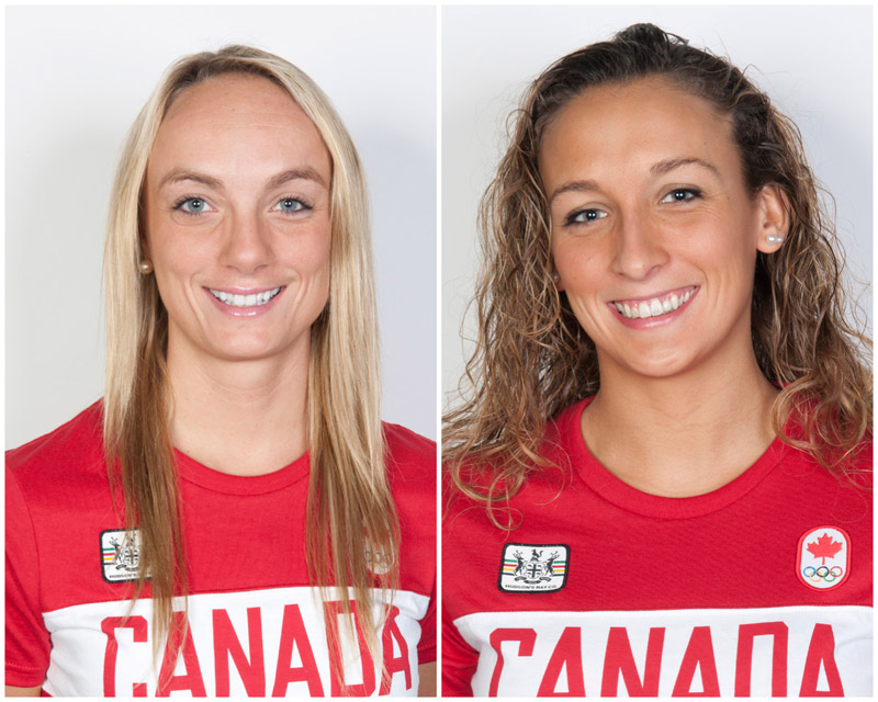 Jeux olympiques: Élise Marcotte et Marie-Pier Boudreau-Gagnon obtiennent deux 4es places en nage synchronisée