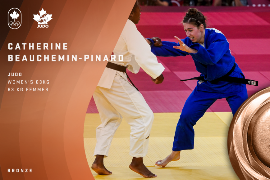 Jeux olympiques : Catherine Beauchemin-Pinard remporte la médaille de bronze