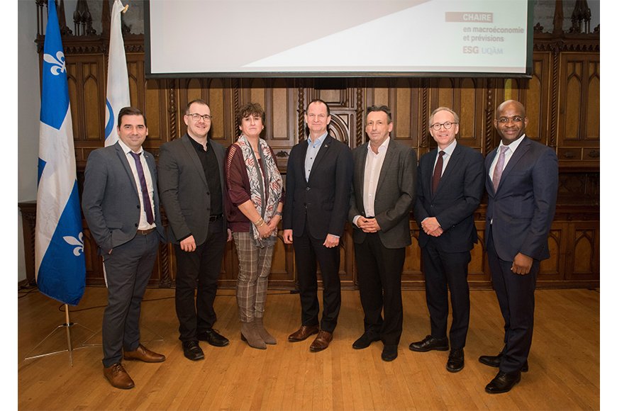 Plus de 1,5 million $ pour la création de la Chaire en macroéconomie et prévisions de l’ESG UQAM