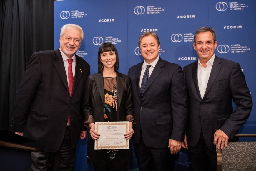 La doctorante Marie-Claude Savard reçoit le Prix du CORIM